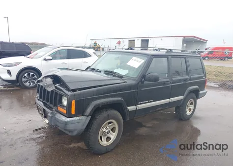 2001 Jeep Cherokee Sport z USA, uszkodzony, nr VIN 1J4FF48S31L593448